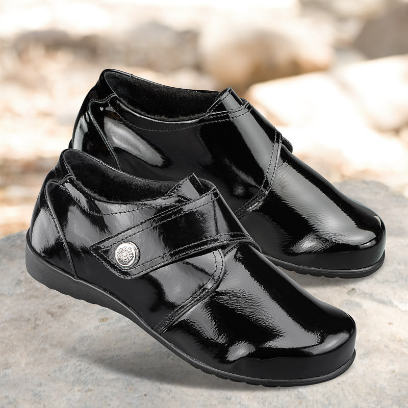 Chaussures de confort Helvesko : modle Shira, noir