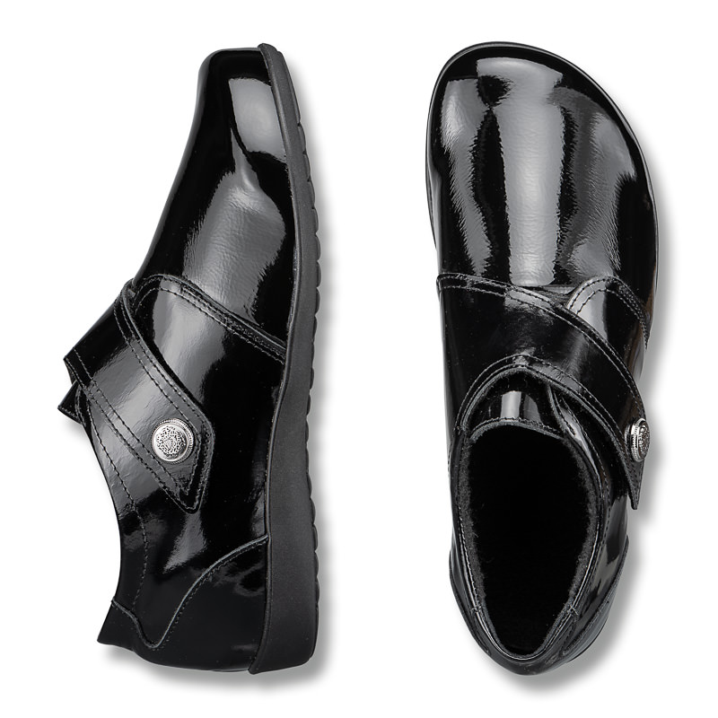 Chaussures de confort Helvesko : modle Shira, noir Image 2