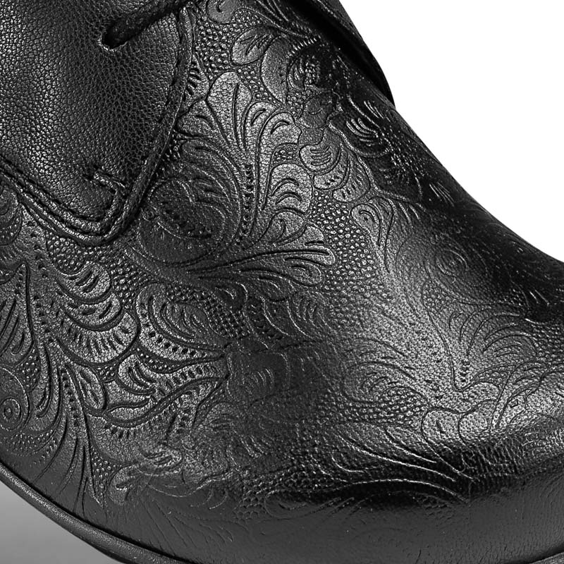 Chaussures de confort Helvesko : modle Marietta, noir Image 3
