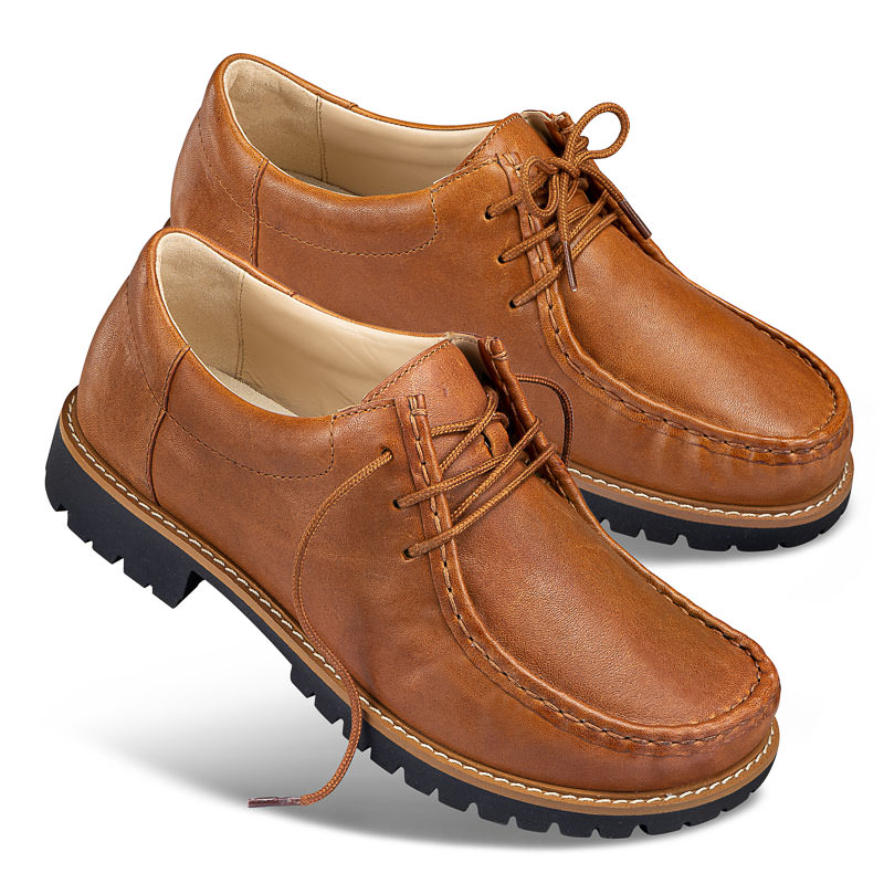 Chaussures de confort Helvesko : modle Benita, marron