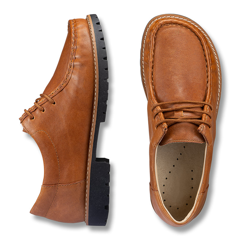 Chaussures de confort Helvesko : modle Benita, marron Image 2