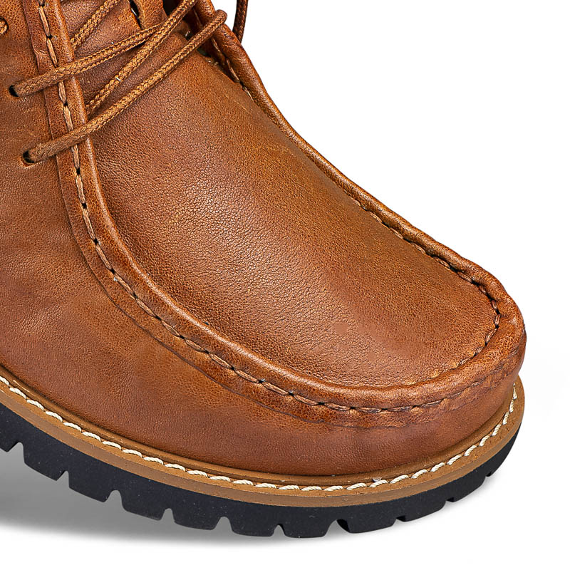 Chaussures de confort Helvesko : modle Benita, marron Image 3