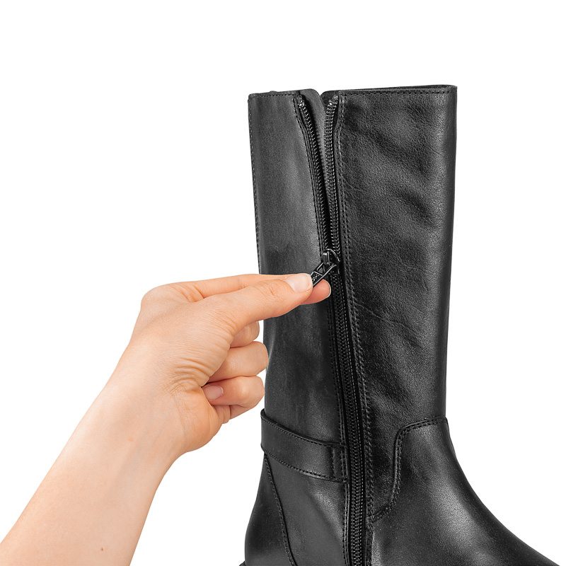Chaussures de confort Helvesko : modle Fiola, noir Image 4