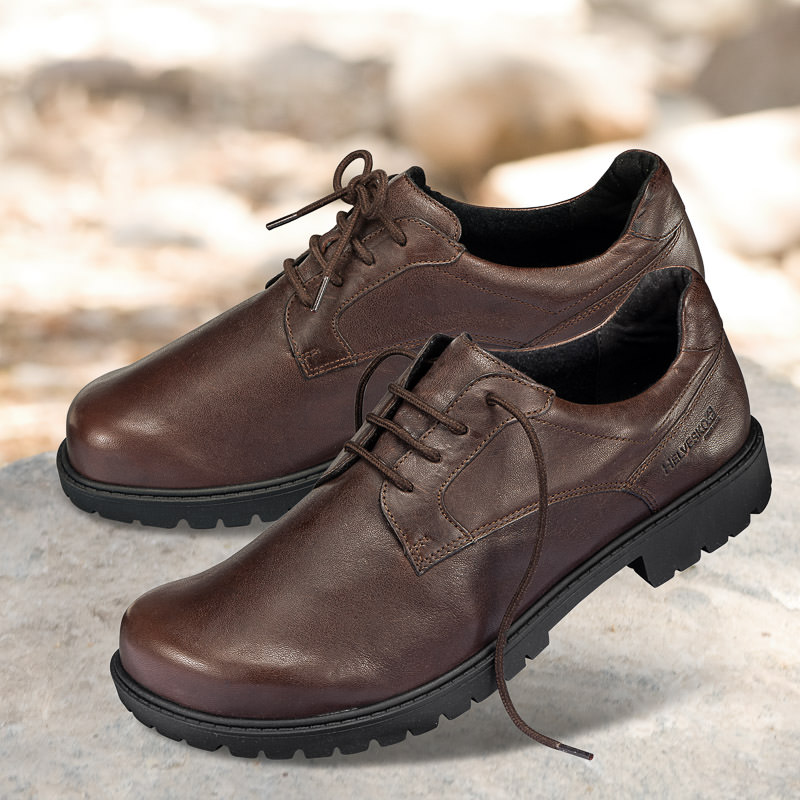 Chaussures de confort Helvesko : modle Berend, marron