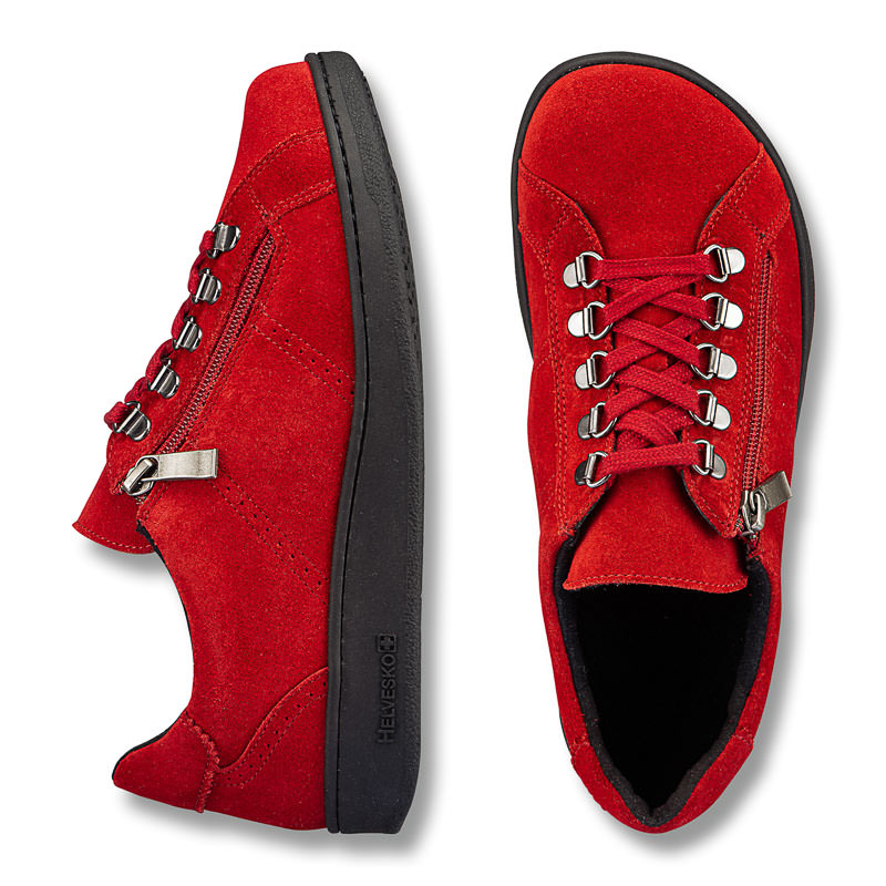 Chaussures de confort Helvesko : mod�le Donta, rouge Image 2