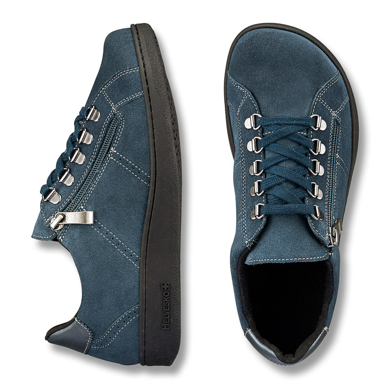 Chaussures de confort Helvesko : mod�le Donta, bleu fonc� Image 2
