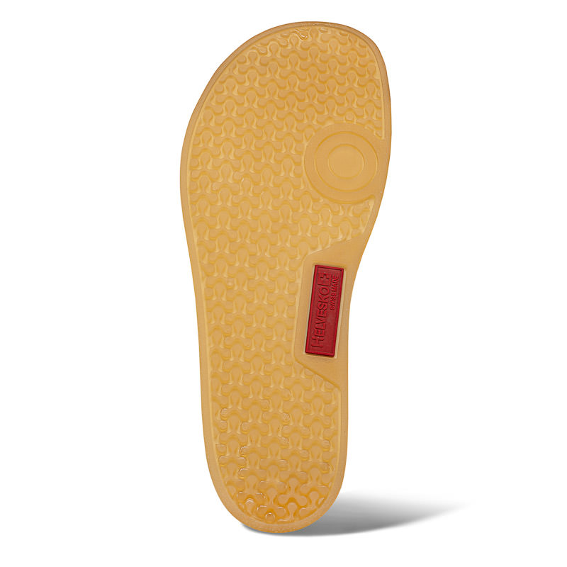 Chaussures de confort Helvesko : mod�le Newport, blanc/coloris or Image 4