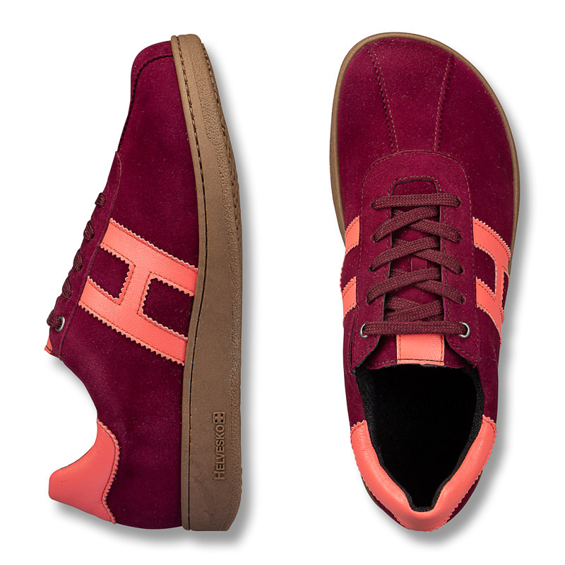 Chaussures de confort Helvesko : mod�le Newport, lie-de-vin Image 2