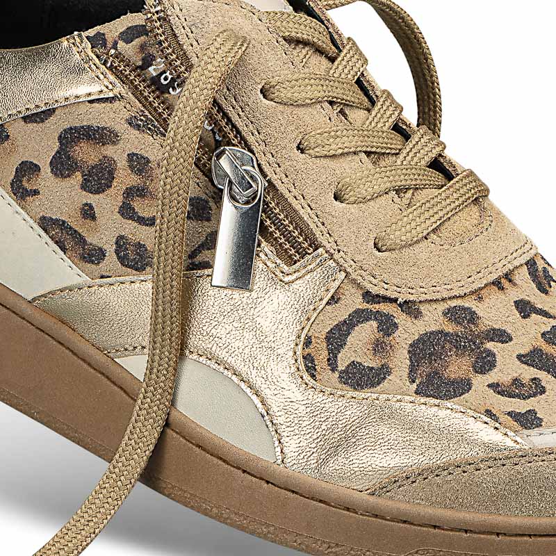 Chaussures de confort Helvesko : modle Singa, naturel multi Image 3