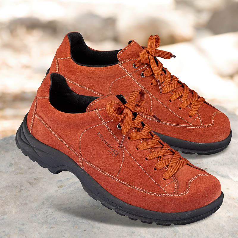 Chaussures de confort Helvesko : modle Profil, rouille