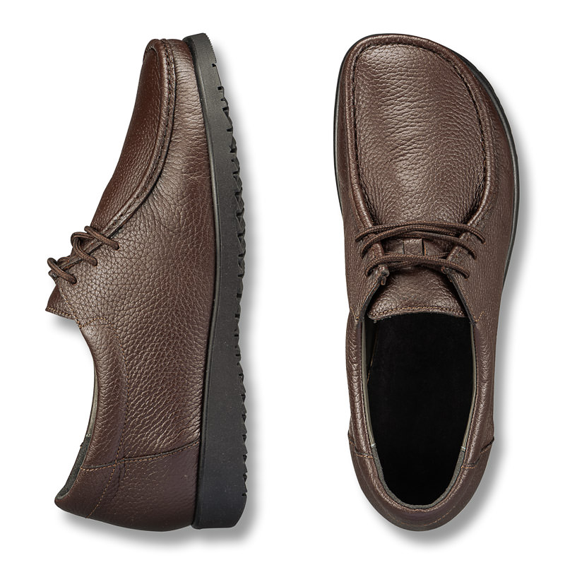 Chaussures de confort Helvesko : mod�le Ron, marron Image 2