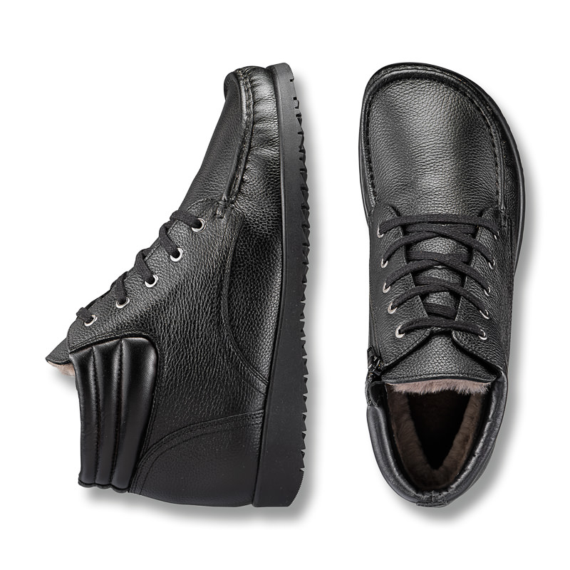 Chaussures de confort Helvesko : modle Bern, noir Image 2