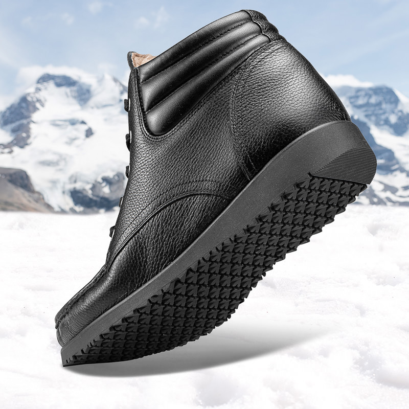 Chaussures de confort Helvesko : modle Bern, noir Image 3