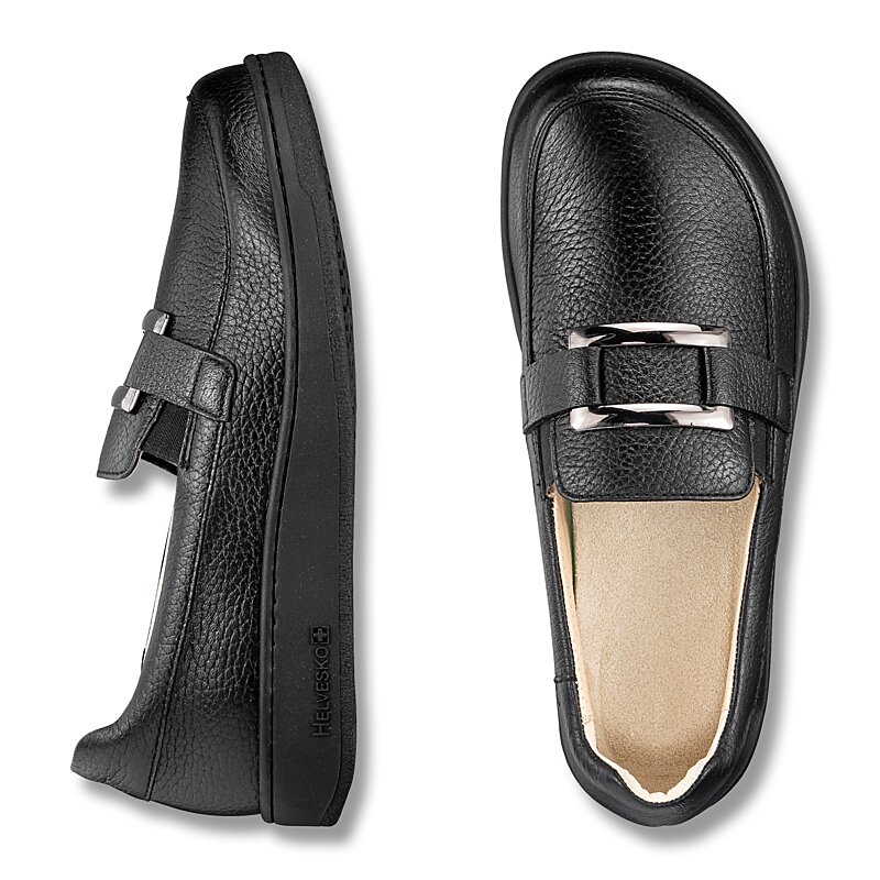Chaussures de confort Helvesko : mod�le Vimora, noir Image 2