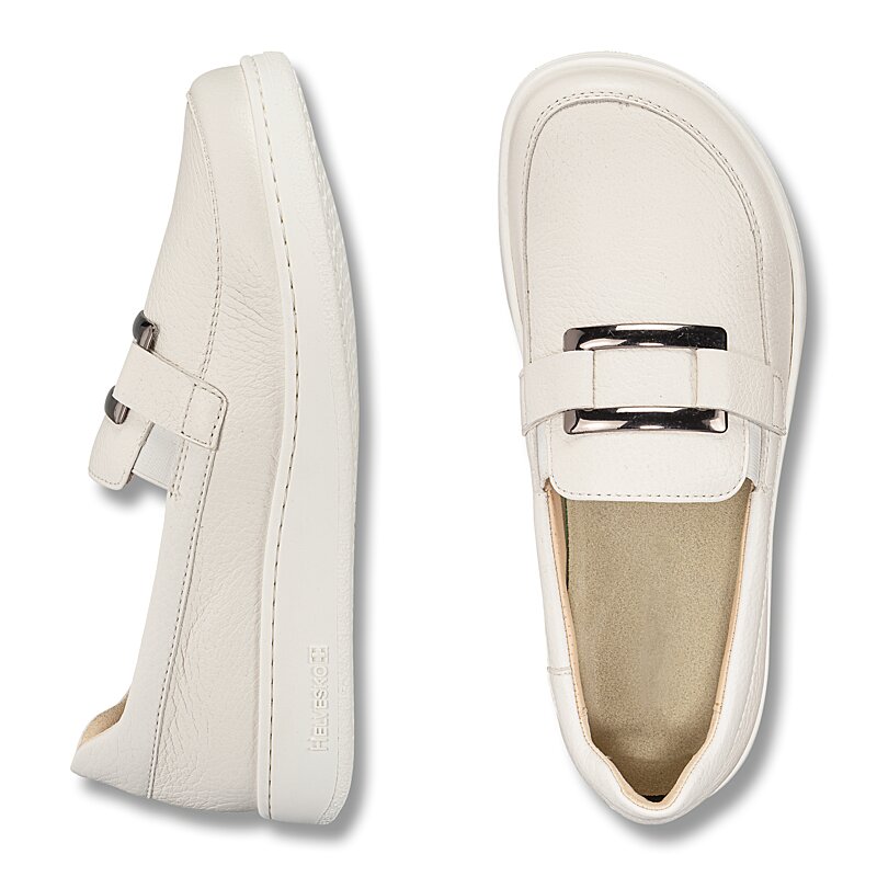 Chaussures de confort Helvesko : mod�le Vimora, blanc Image 2