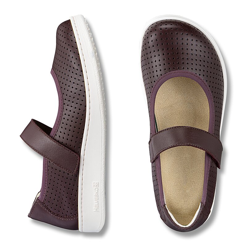Chaussures de confort Helvesko : mod�le Sileva, bordeaux Image 2