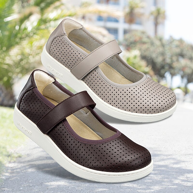 Ballerines de confort Helvesko : mod�le Sileva