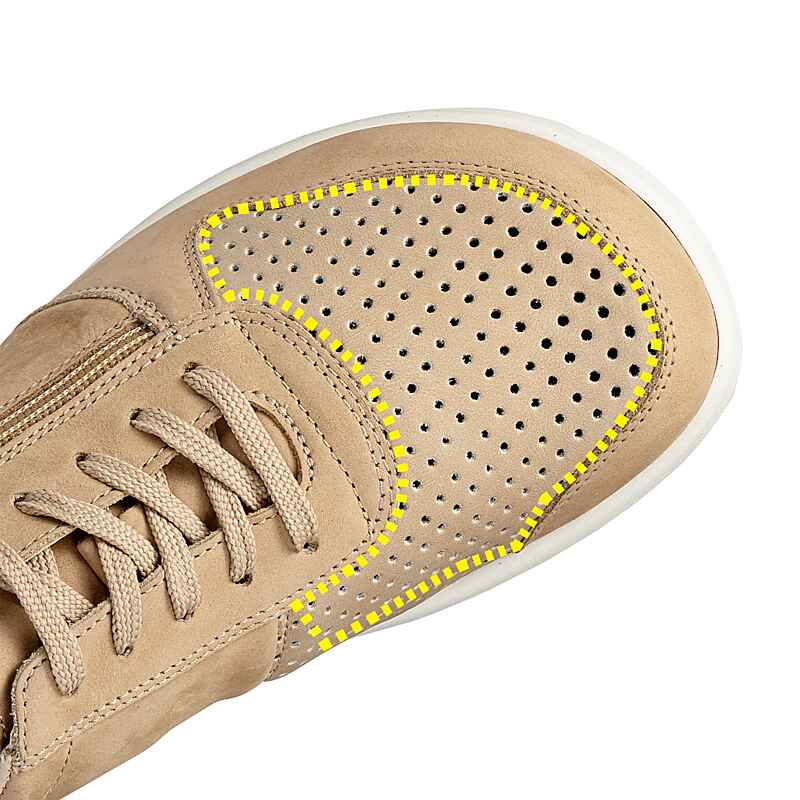 Chaussures de confort Helvesko : mod�le Flexiva, beige Image 3