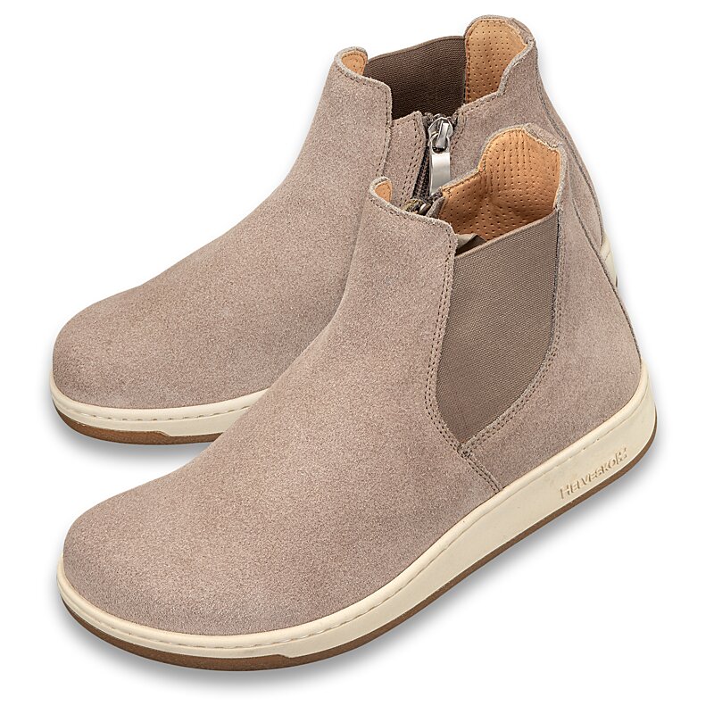 Chaussures de confort Helvesko : mod�le Liora, beige