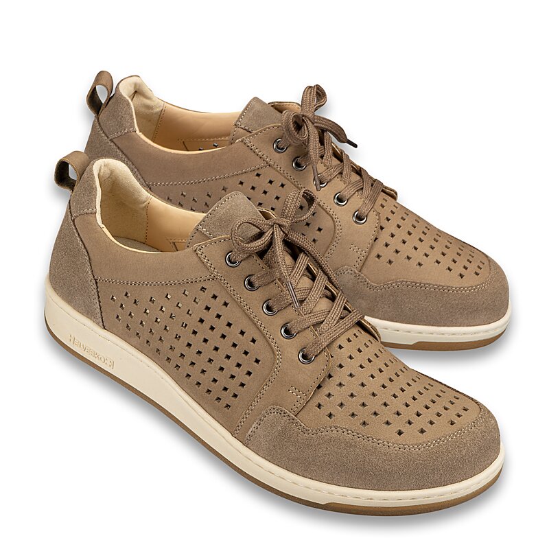 Chaussures de confort Helvesko : mod�le Rico, marron