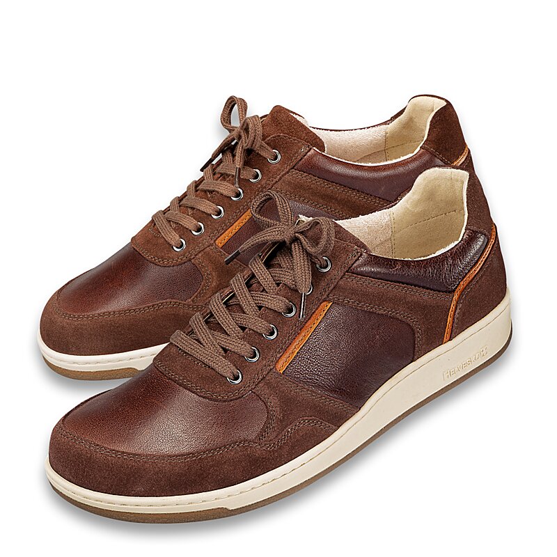 Chaussures de confort Helvesko : mod�le Lex, marron