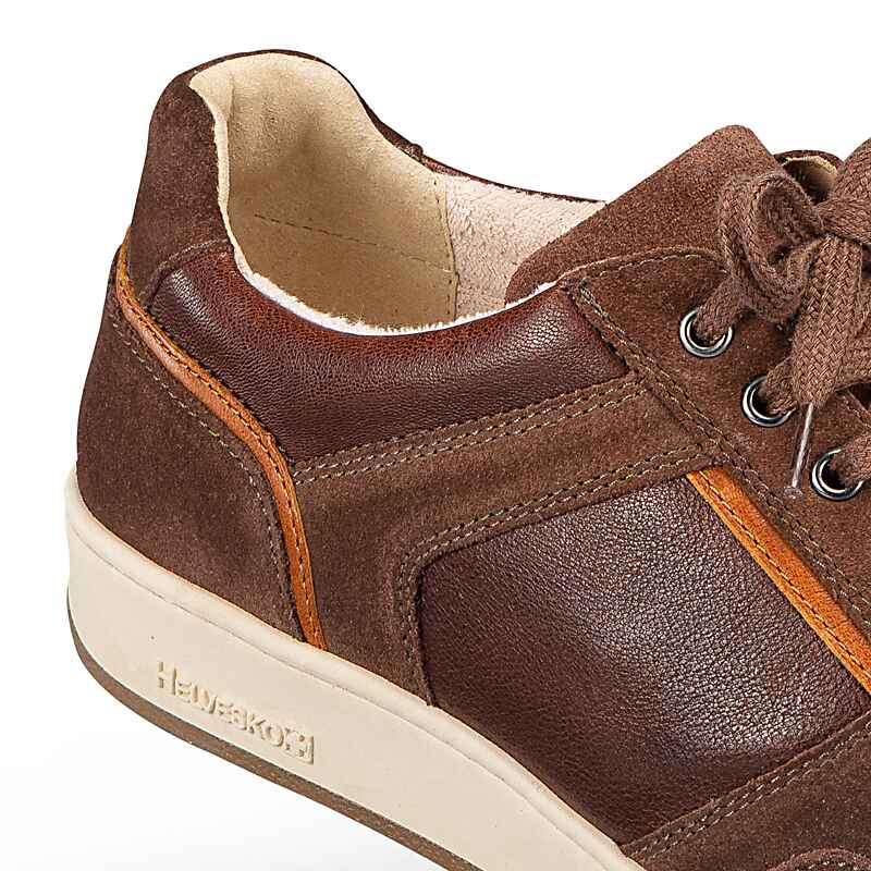 Chaussures de confort Helvesko : mod�le Lex, marron Image 3