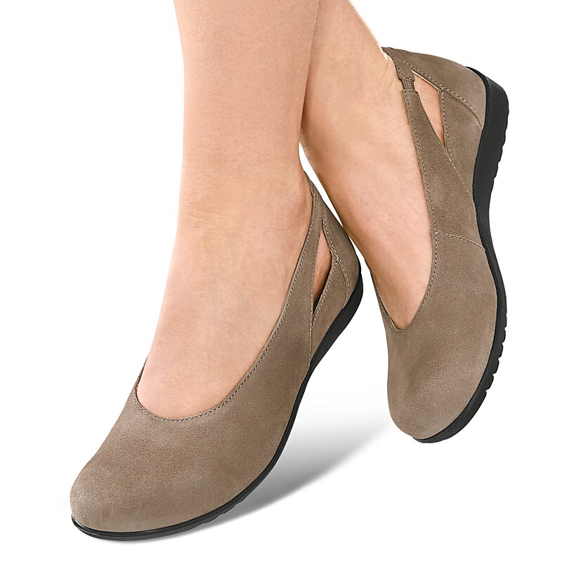 Chaussures de confort Helvesko : mod�le Avela, marron Image 3