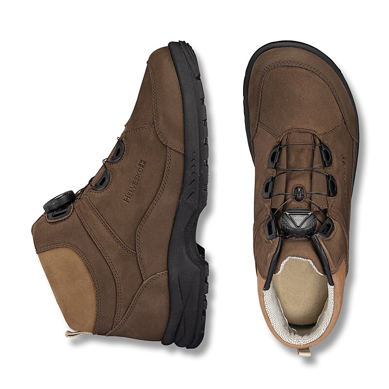 Chaussures de confort Helvesko : mod�le Nivo, marron fonc� Image 2