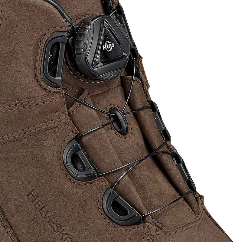 Chaussures de confort Helvesko : mod�le Nivo, marron fonc� Image 3