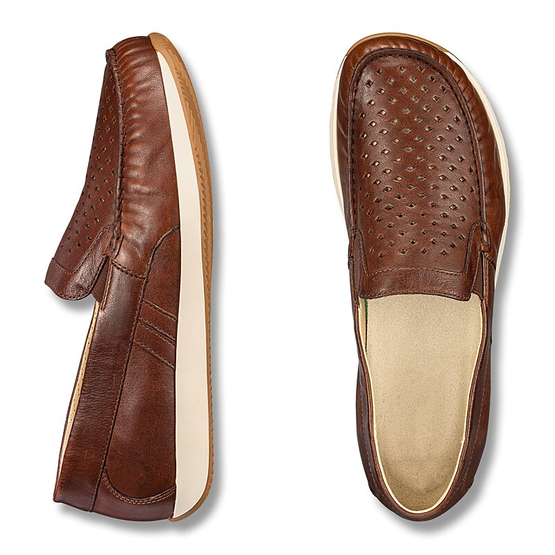 Chaussures de confort Helvesko : mod�le Laurent, marron Image 2