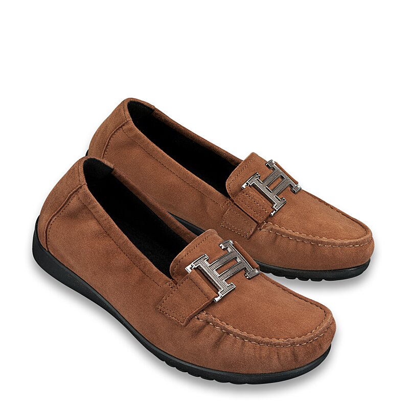Mocassins de confort Helvesko : mod�le Minika Image 3