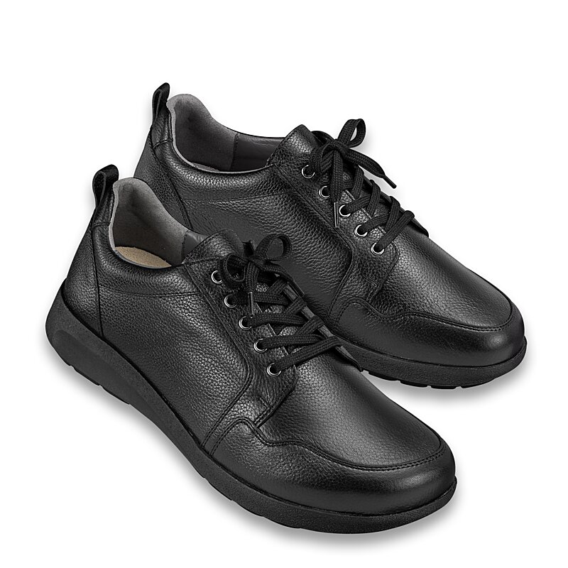 Chaussures de confort Helvesko : mod�le Ralf, noir