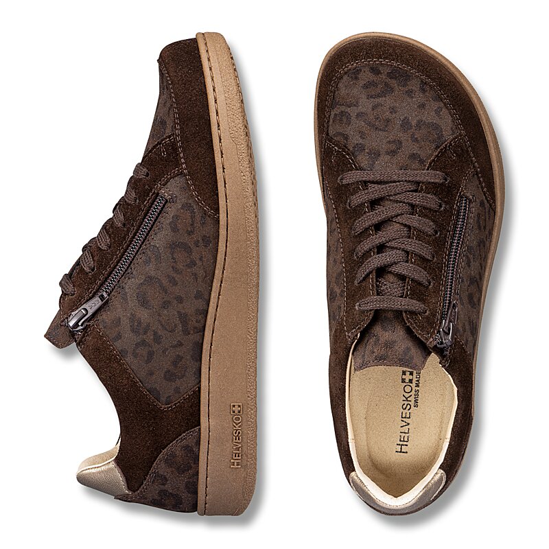 Chaussures de confort Helvesko : mod�le Varina, marron fonc� Image 2