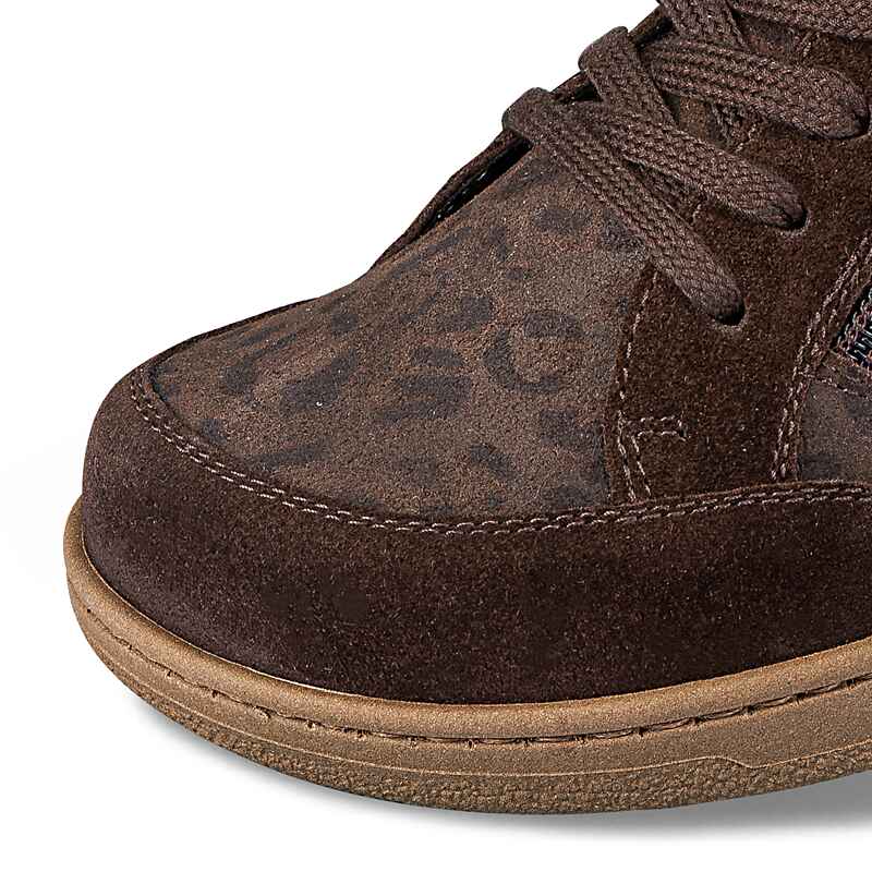 Chaussures de confort Helvesko : mod�le Varina, marron fonc� Image 3