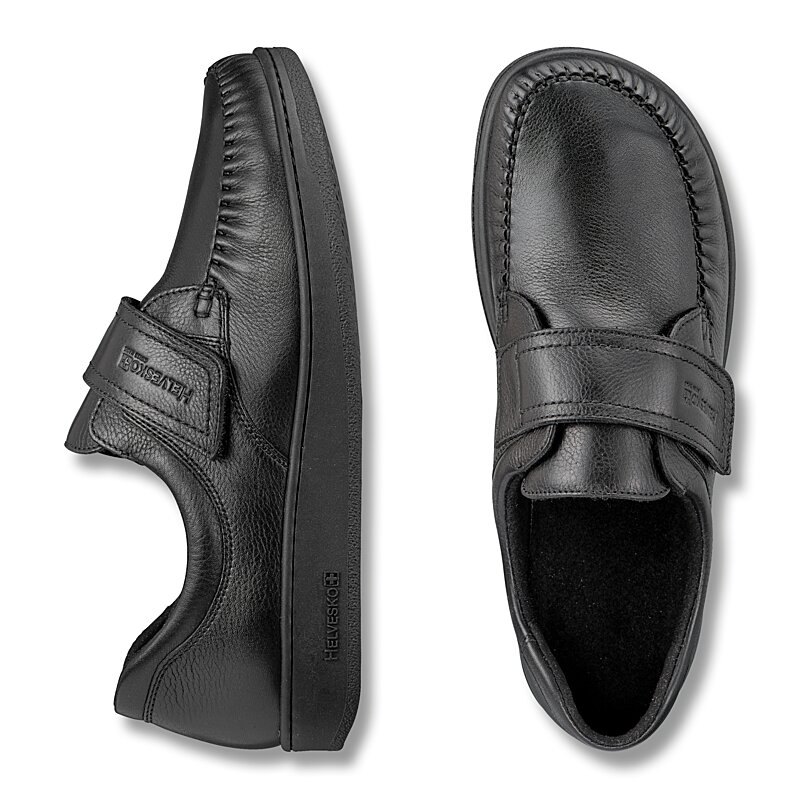Chaussures de confort Helvesko : mod�le Miklos, noir Image 2