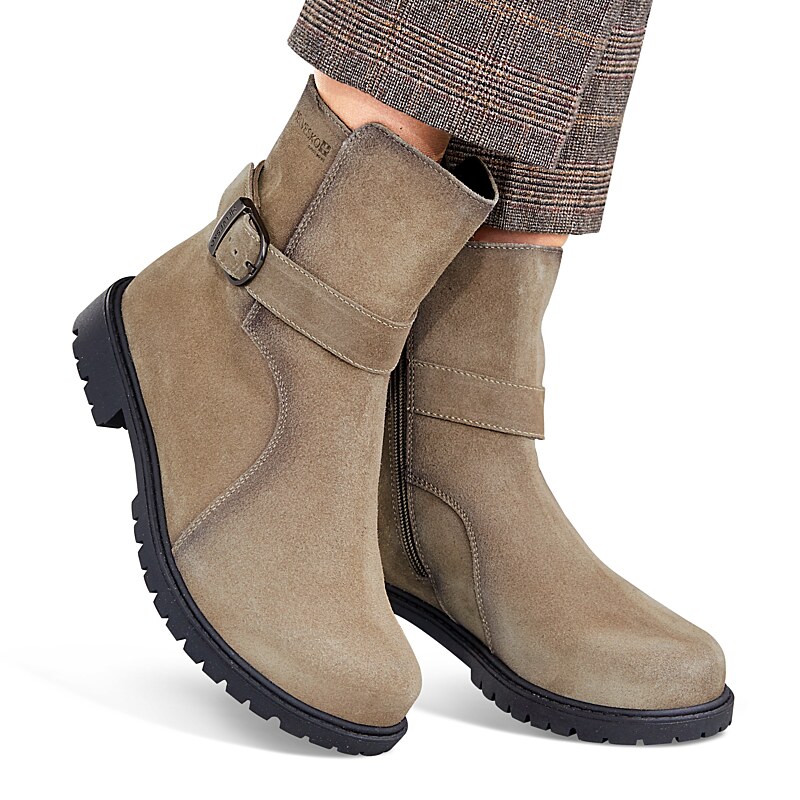 Chaussures de confort Helvesko : mod�le Prisca, beige Image 3