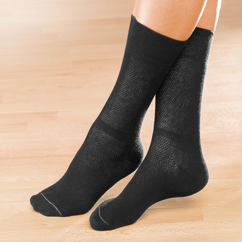 Chaussettes anti-ampoules noir Image 2