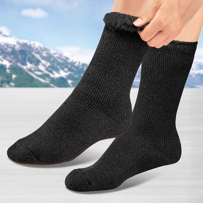 Ensemble de chaussettes de travail thermiques pour hommes de