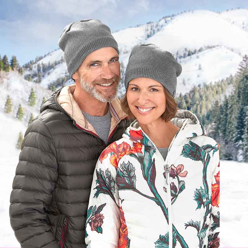 Bonnet d hiver imperm able gris Astuces et id es Accessoires