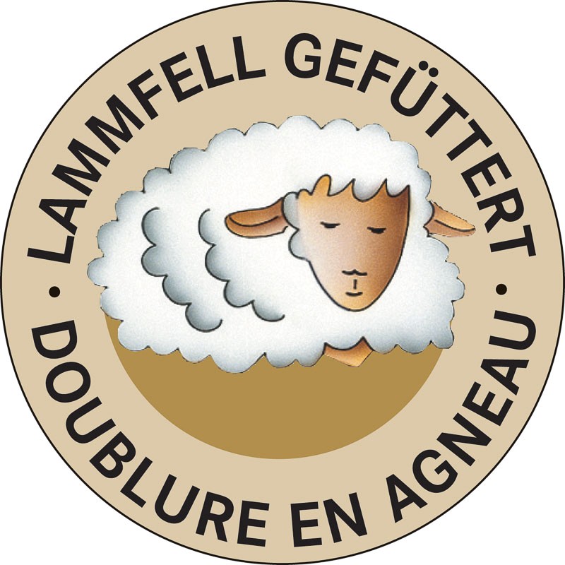 Casquette en peau laine noir Image 4