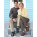 Chaussures de confort dansko : modle Latino Elk, marron fonc Image 3