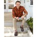 Chaussures de confort dansko : modle Grand Luxe Elk, marron Image 3