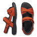 Chaussures de confort Helvesko : modle Sama, terre cuite Image 2