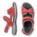 Chaussures de confort Helvesko : modle Sama, rouge Image 2