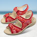 Chaussure confort Helvesko : SABRINA, rouge