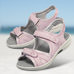 Chaussures de confort Helvesko : modle Sabrina, rose