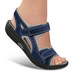 Chaussures de confort Helvesko : modle Bay, bleu Image 3