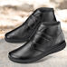 Chaussure confort Helvesko : ANNALENA, noir (cuir «écolo»)