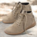 Chaussures de confort Helvesko : modle Happy, beige