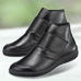 Chaussure confort Helvesko : ESTHER, noir (cuir nappa)